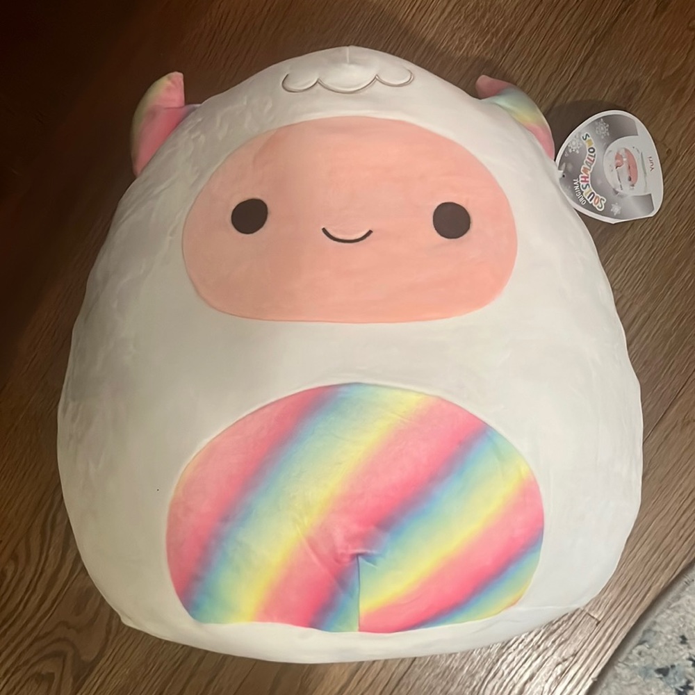 Squishmallows new with tags Yuri rainbow
